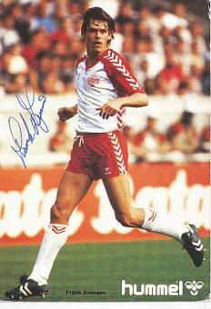 Frank Arnesen  Dänemark  Fußball Autogrammkarte original signiert 