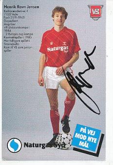 Henrik Ravn Jensen  Dänemark  Fußball Autogrammkarte original signiert 
