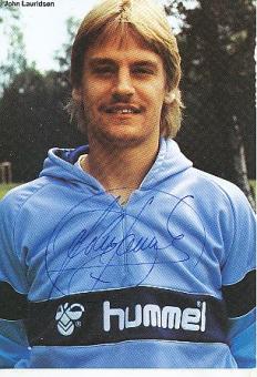 John Lauridsen  Dänemark  Fußball Autogrammkarte original signiert 
