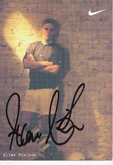 Allan Nielsen  Dänemark  Fußball Autogrammkarte original signiert 
