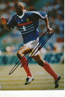 Patrick Vieira  Frankreich  Weltmeister WM 1998  Fußball Autogramm Foto original signiert 