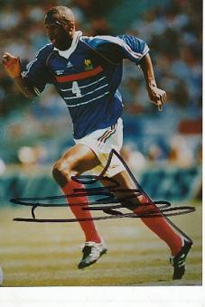 Patrick Vieira  Frankreich  Weltmeister WM 1998  Fußball Autogramm Foto original signiert 