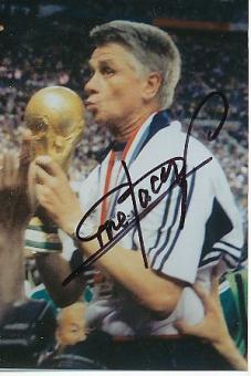Aime Jacquet   Frankreich Weltmeister WM 1998  Fußball Autogramm Foto original signiert 
