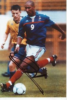 Nicolas Anelka  Frankreich  Fußball Autogramm Foto original signiert 