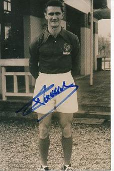 Raymond Kaelbel † 2007  Frankreich WM 1958  Fußball Autogramm Foto original signiert 