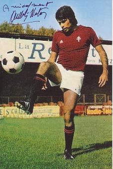 Nestor Combin   FC Metz & Frankreich WM 1966  Fußball Autogramm Foto original signiert 