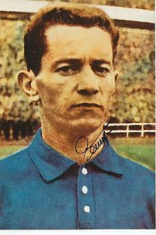 Armand Penverne † 2012  Frankreich WM 1958  Fußball Autogramm Foto original signiert 