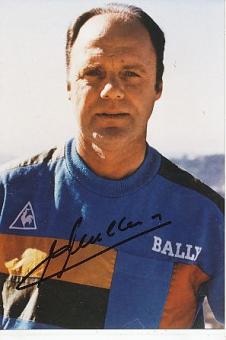Lucien Muller AS Monaco &  Frankreich WM 1958  Fußball Autogramm Foto original signiert 