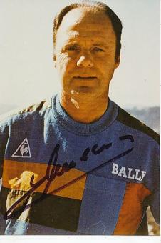 Lucien Muller AS Monaco &  Frankreich WM 1958  Fußball Autogramm Foto original signiert 