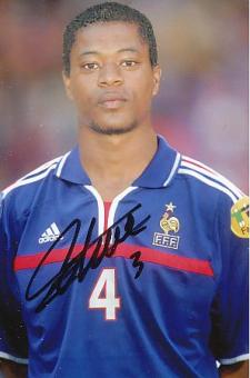 Patrice Evra  Frankreich   Fußball Autogramm Foto original signiert 