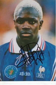 Ibrahim Ba  Frankreich   Fußball Autogramm Foto original signiert 