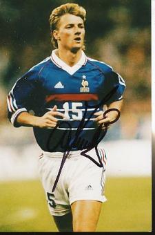 Tony Vairelles  Frankreich   Fußball Autogramm Foto original signiert 