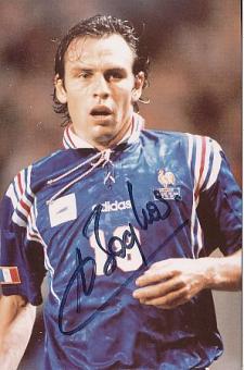 Alain Boghossian  Frankreich Weltmeister WM 1998  Fußball Autogramm Foto original signiert 