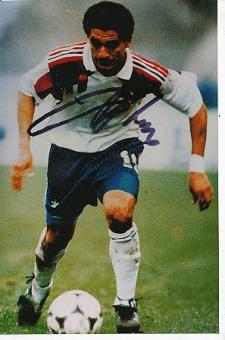 Pascal Vahirua  Frankreich   Fußball Autogramm Foto original signiert 
