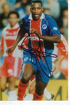Bruno N’Gotty  PSG Paris Saint Germain   Fußball Autogramm Foto original signiert 