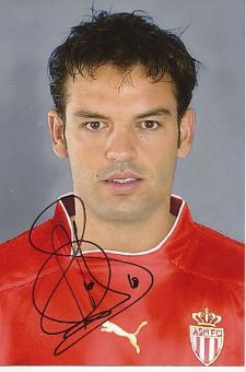 Fernando Morientes  AS Monaco  Fußball Autogramm Foto original signiert 