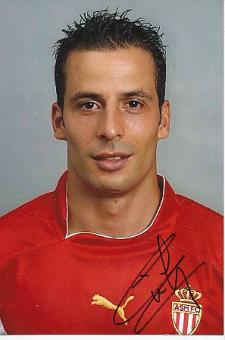 Ludovic Giuly  AS Monaco  Fußball Autogramm Foto original signiert 