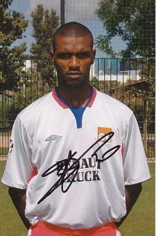 Eric Abidal  Olympique Lyon  Fußball Autogramm Foto original signiert 
