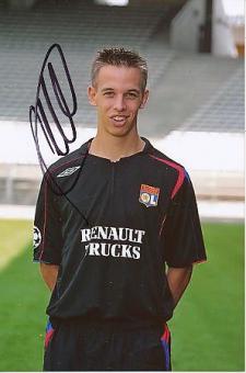 Benoit Pedretti  Olympique Lyon  Fußball Autogramm Foto original signiert 