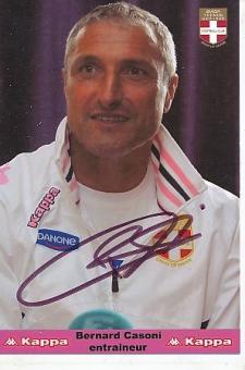 Bernard Casoni  Frankreich  Fußball Autogramm Foto original signiert 