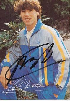 Marco van Basten  Holland Europameister EM 1988  Fußball Autogrammkarte original signiert 