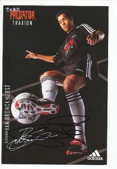 Giovanni van Bronckhorst  Holland   Fußball Autogrammkarte original signiert 