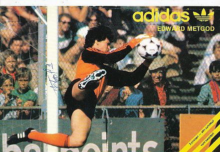 Edward Metgod    Sparta Rotterdam  Holland   Fußball Autogrammkarte original signiert 
