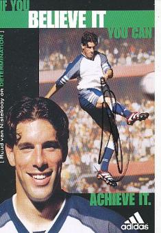 Ruud van Nistelrooy  Holland   Fußball Autogrammkarte original signiert 