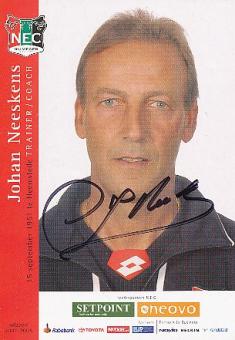 Johan Neeskens  NEC Nijmegen & Holland WM 1974  Fußball Autogrammkarte original signiert 