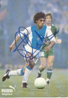 Simon Tahamata  Holland  Fußball Autogrammkarte original signiert 