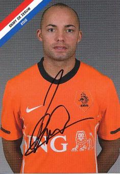 Demy de Zeeuw  Holland  Fußball Autogrammkarte original signiert 