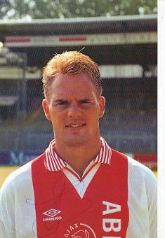 Frank De Boer  Ajax Amsterdam  Fußball Autogrammkarte original signiert 