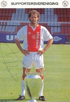 Danny Blind  Ajax Amsterdam  Fußball Autogrammkarte original signiert 