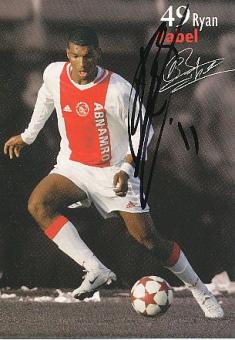 Ryan Babel  Ajax Amsterdam  Fußball Autogrammkarte original signiert 