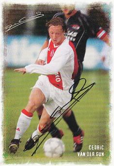 Cedric van der Gun  Ajax Amsterdam  Fußball Autogrammkarte original signiert 