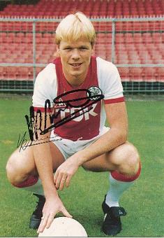 Ronald Koeman  Ajax Amsterdam  Fußball Autogrammkarte original signiert 