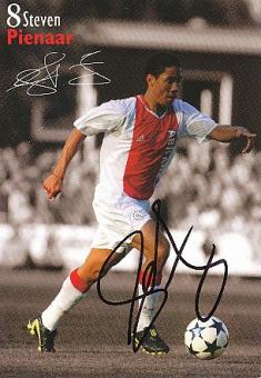 Steven Pienaar  Ajax Amsterdam  Fußball Autogrammkarte original signiert 