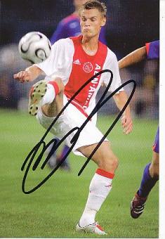 Markus Rosenberg  Ajax Amsterdam  Fußball Autogrammkarte original signiert 