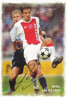 Rafael van der Vaart  Ajax Amsterdam  Fußball Autogrammkarte original signiert 