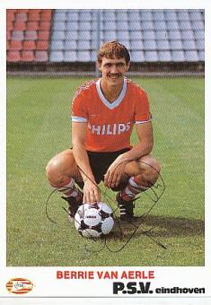 Berrie van Aerle   PSV Eindhoven  Fußball Autogrammkarte original signiert 