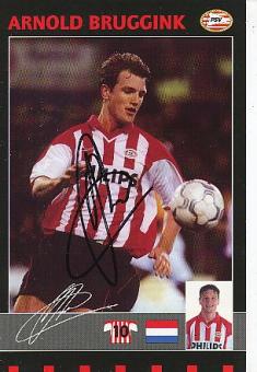 Arnold Bruggink   PSV Eindhoven  Fußball Autogrammkarte original signiert 