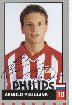 Arnold Bruggink   PSV Eindhoven  Fußball Autogrammkarte original signiert 