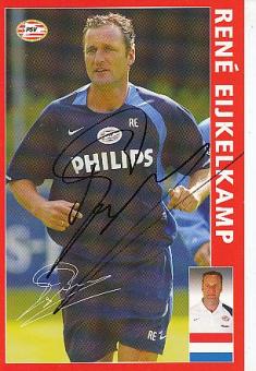 Rene Eykelkamp  PSV Eindhoven  Fußball Autogrammkarte original signiert 