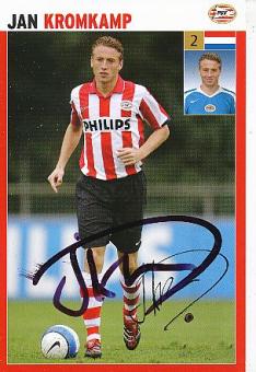 Jan Kromkamp  PSV Eindhoven  Fußball Autogrammkarte original signiert 