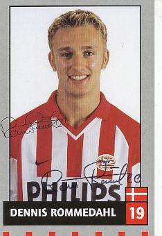 Dennis Rommedahl   PSV Eindhoven  Fußball Autogrammkarte original signiert 