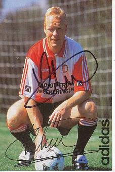 Ronald Koeman  Feyenoord Rotterdam  Fußball Autogrammkarte original signiert 