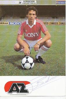 Rick Talan † 2015  AZ Alkmaar  Fußball Autogrammkarte original signiert 