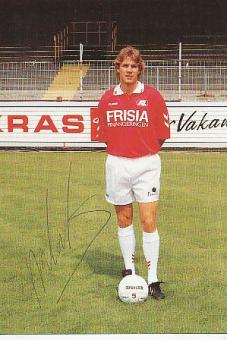 Max Huiberts  AZ Alkmaar  Fußball Autogrammkarte original signiert 