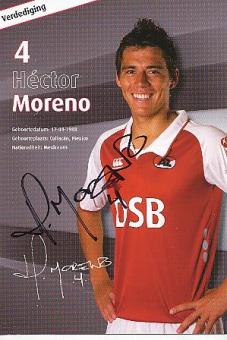Hector Moreno  AZ Alkmaar  Fußball Autogrammkarte original signiert 