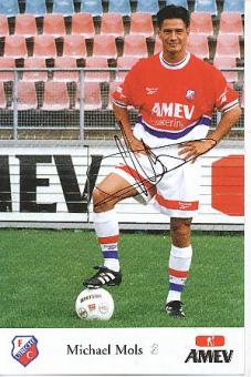 Michael Mols  FC Utrecht  Fußball Autogrammkarte original signiert 